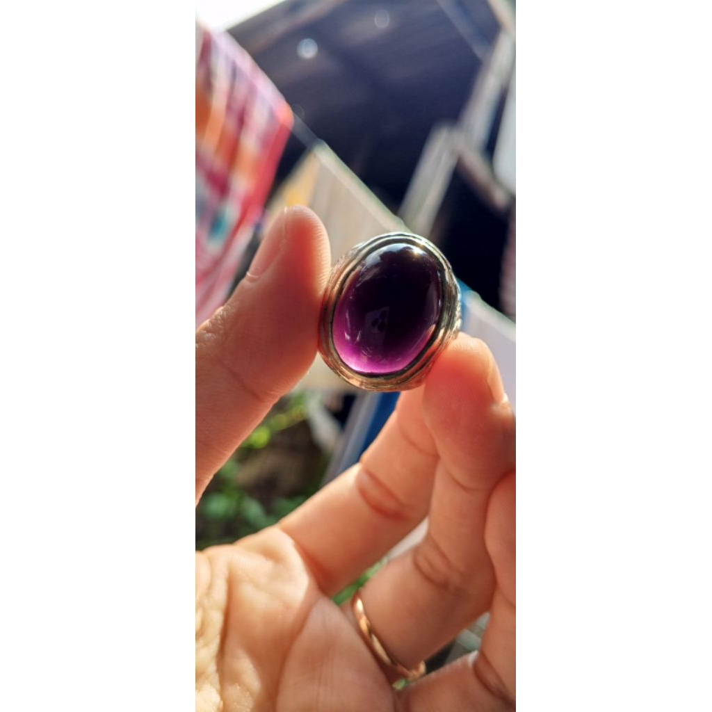 kecubung Wulung natural