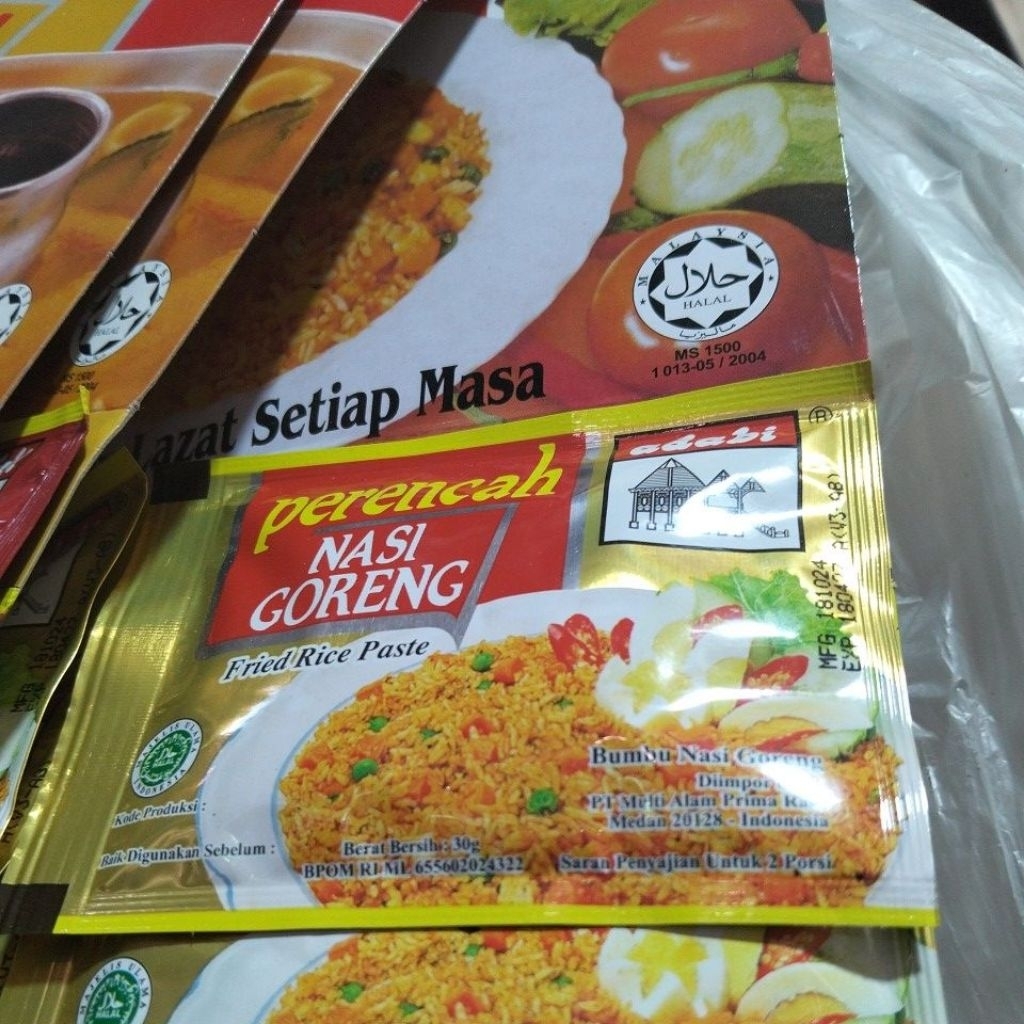

Adabi perencah Nasi goreng 1 sachet 30g