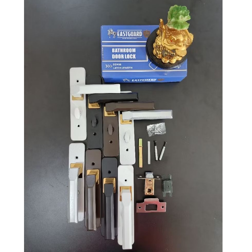 KUBIBIX KUNCI PINTU WC KAMAR MANDI - HANDLE PINTU TOILET - KUNCI PINTU ALUMINIUM - KUNCI PINTU KAMAR