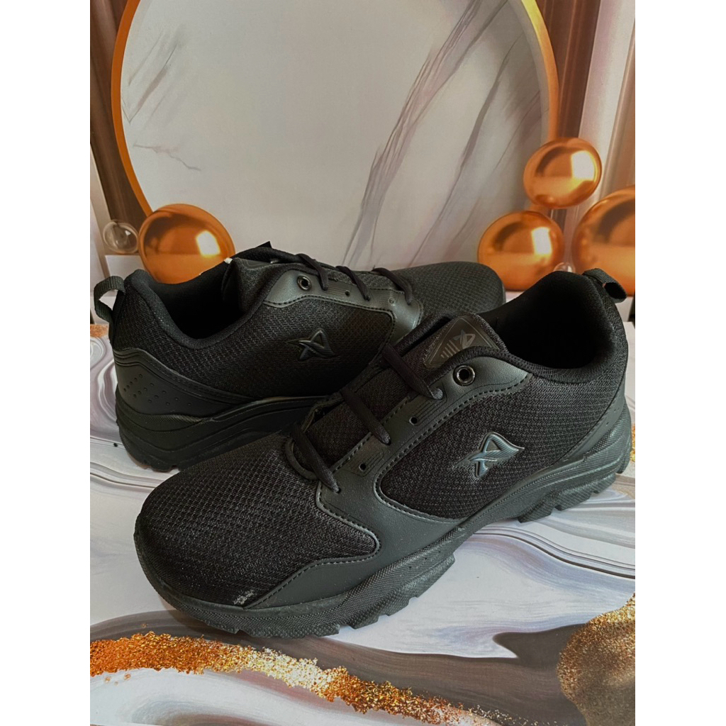 Sepatu sekolah PRO ATT MCL 671 / Sepatu Sekolah Anak laki laki perempuan / Sepatu Hitam Polos unisex