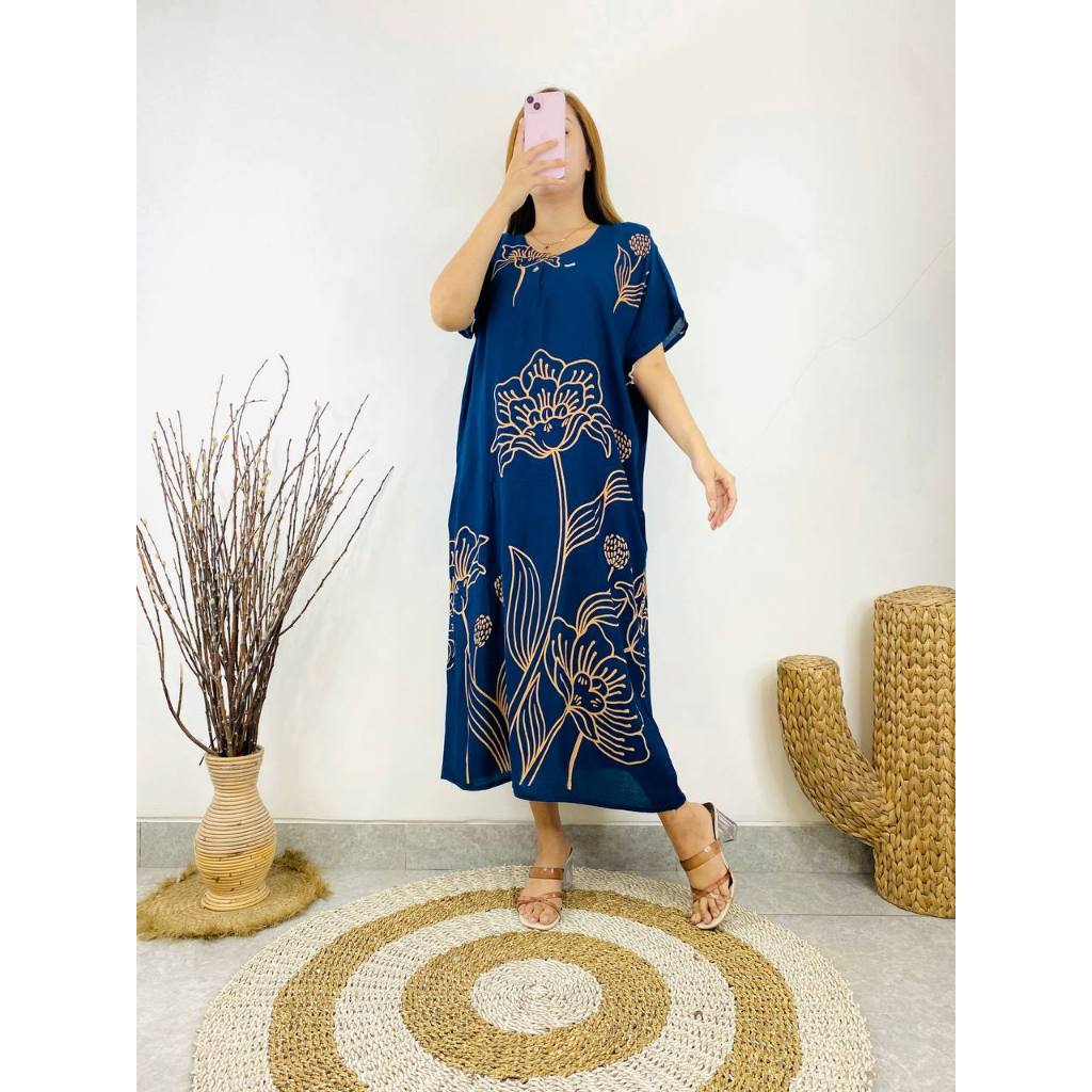 cun_ Batik Benang Raja Daster Jumbo Cabutan