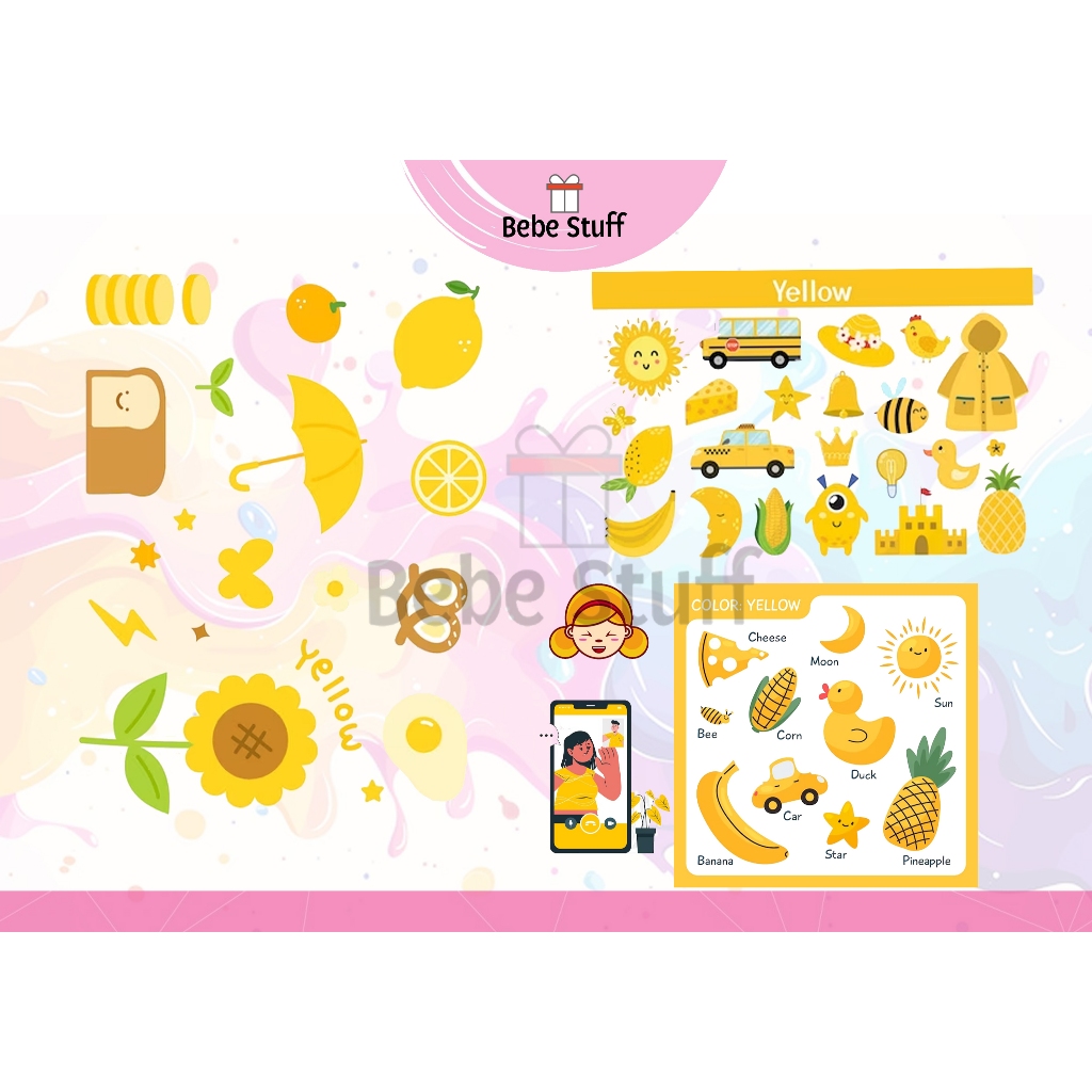 

Stiker Yellow / Stiker Scrapbook / Stiker Journaling / Stiker Fruit / Stiker Buku / Stiker Lucu