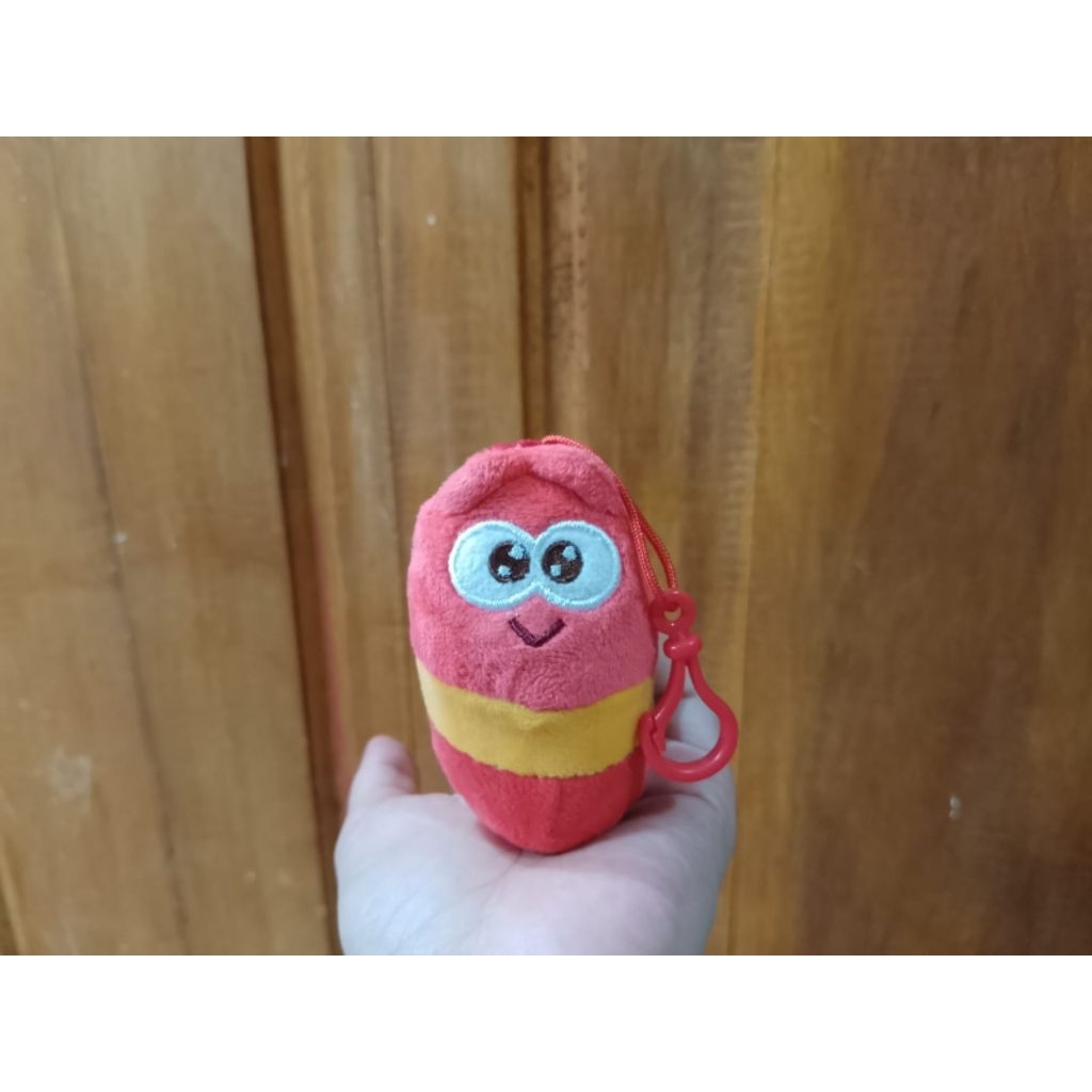 Gantungan Kunci Larva Mini / Ganci Larva Imut