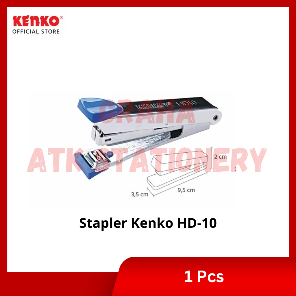 

[1 Pcs] Stapler Kenko HD-10 / Jepretan / Hekter Kenko HD-10