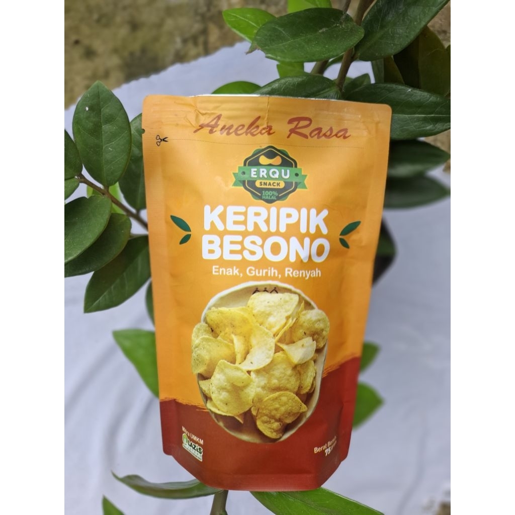 

Keripik Besono Enak, Renyak dan Gurih