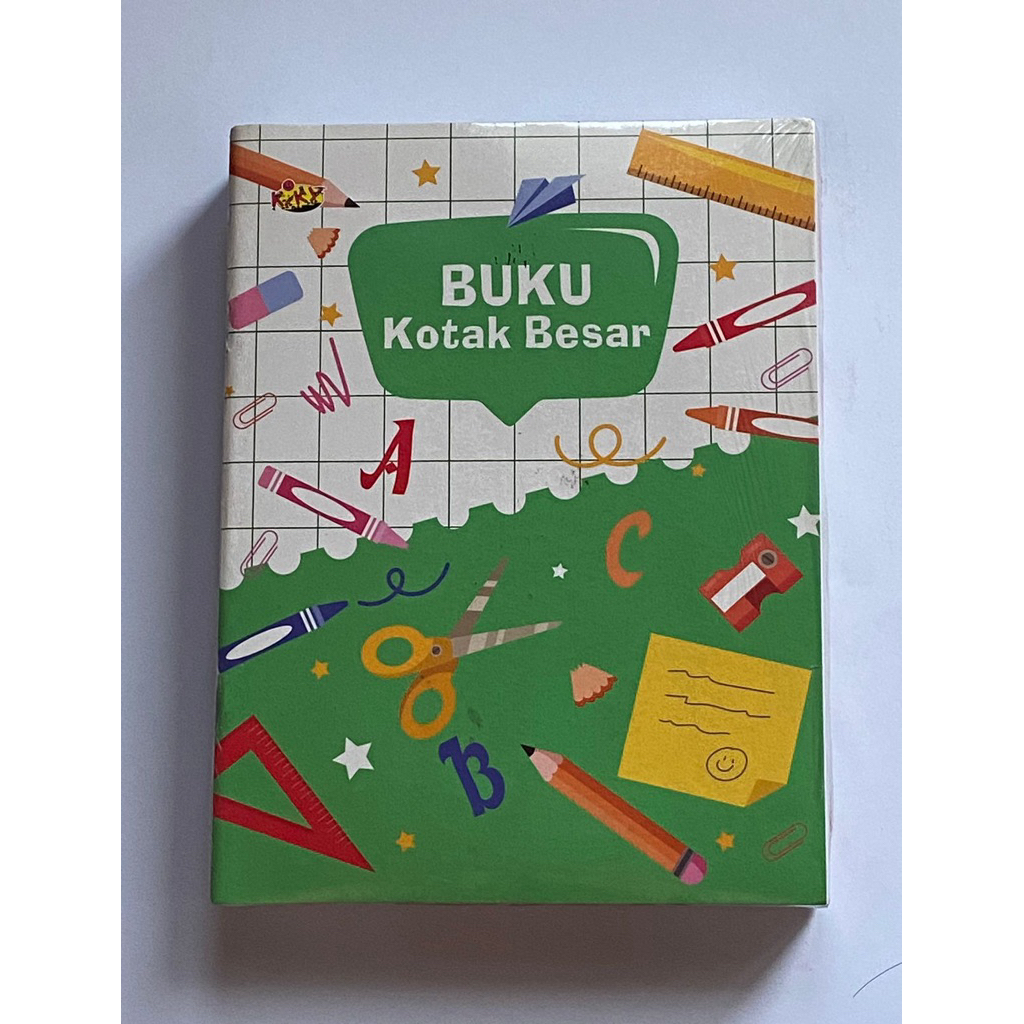 

Buku kotak besar kiky 38 lembar(isi 10 buku)