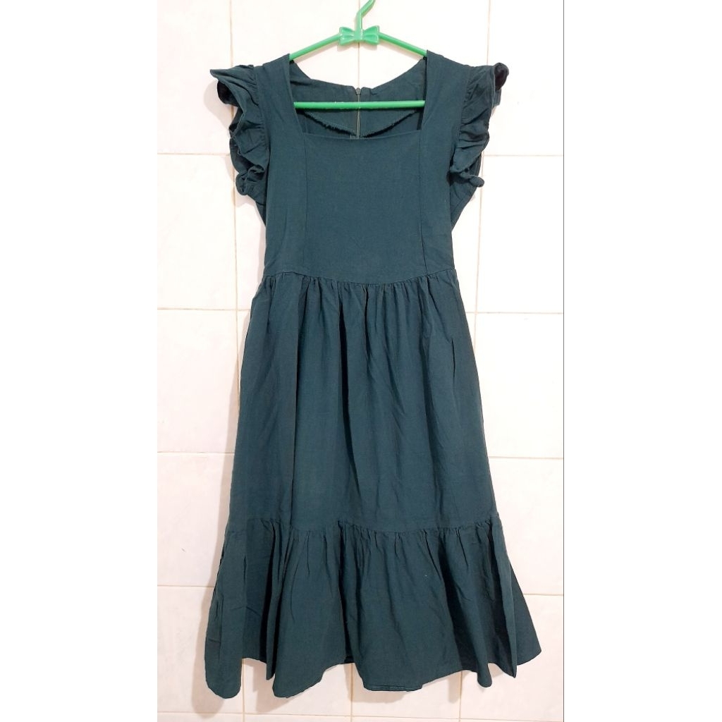 Dress hijau tosca