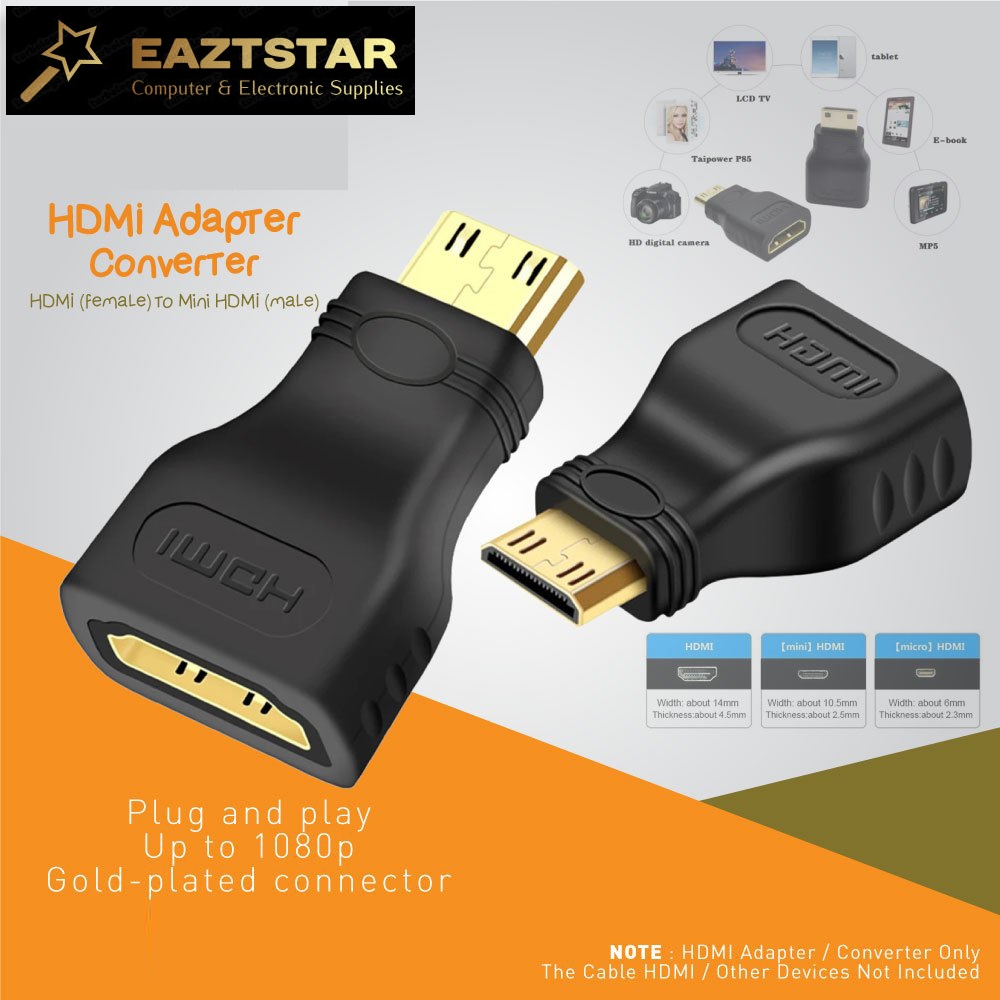 Jack HDMI Female to Mini HDMI