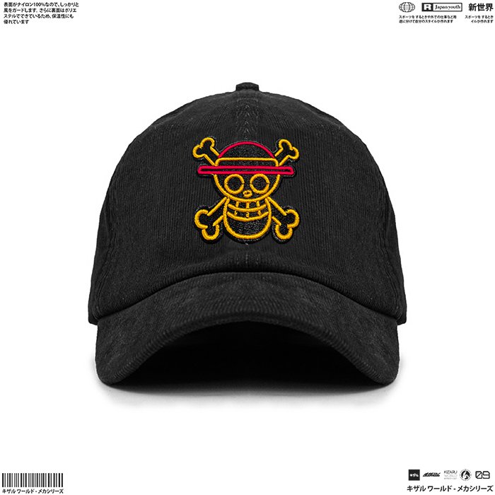 KIZARU Topi Corduroy Pirates Logo