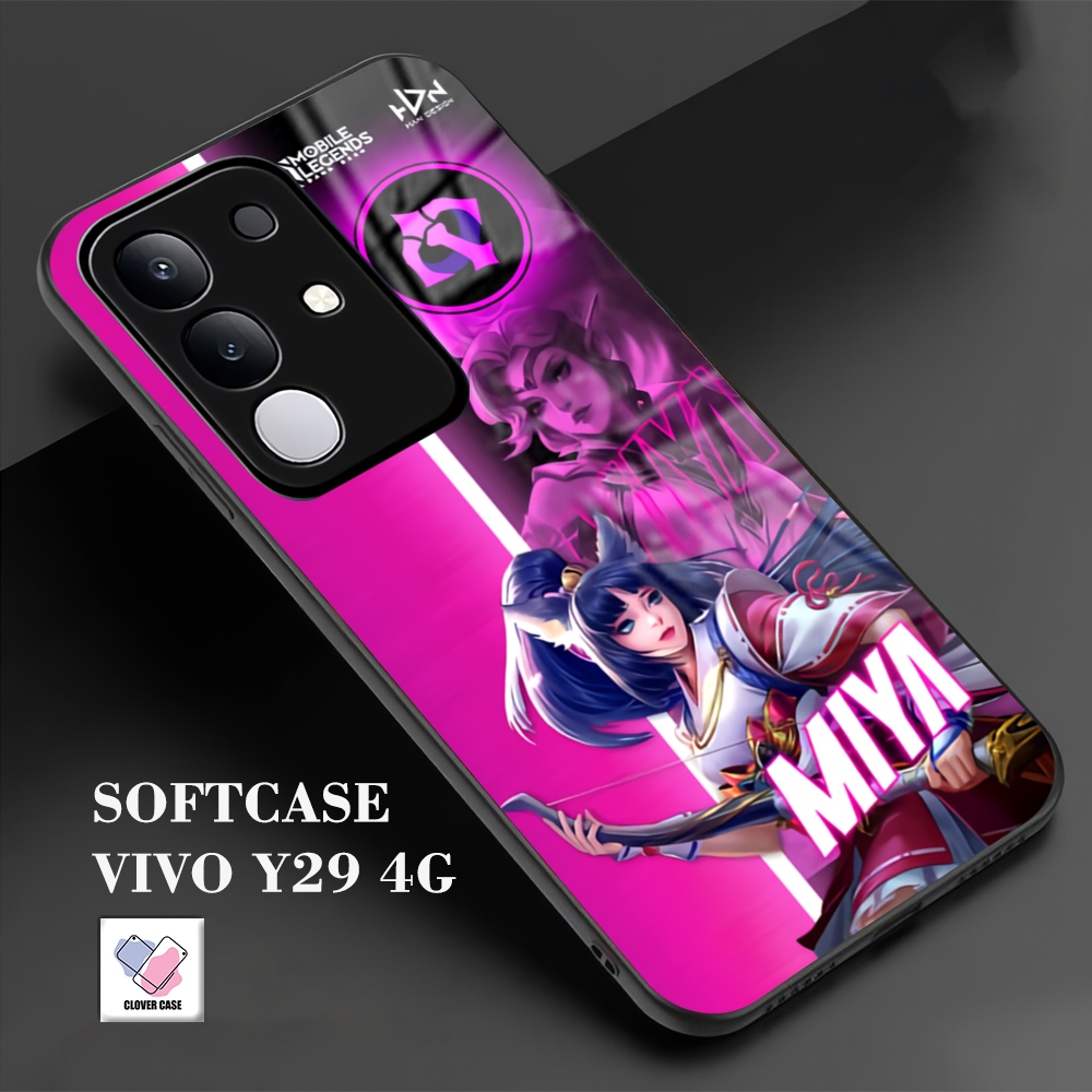 [ML30]  Case Glossy Case NEW | VIVO Y29 4G | CASE KEKINIAN LUCU |  Casing Hp Kilau Motif ML