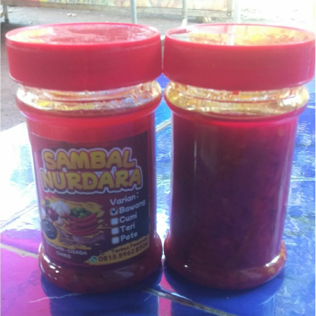 

Sambal Bawang Kemasan Botol 100 gram 10rb