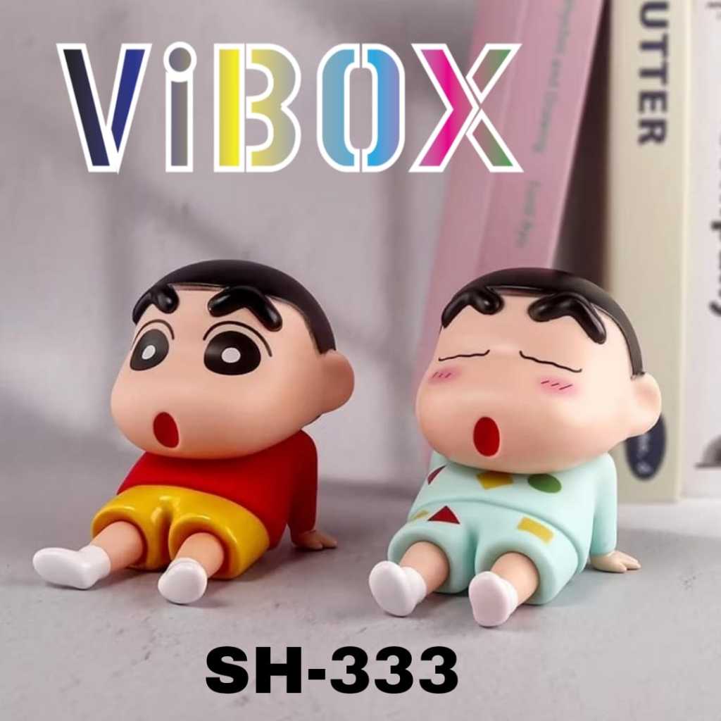 Afud_Terang_Jaya Vibox Sh-333 Phone Holder Crayon Shin-Chan Dudukan Ponsel Karakter Boneka