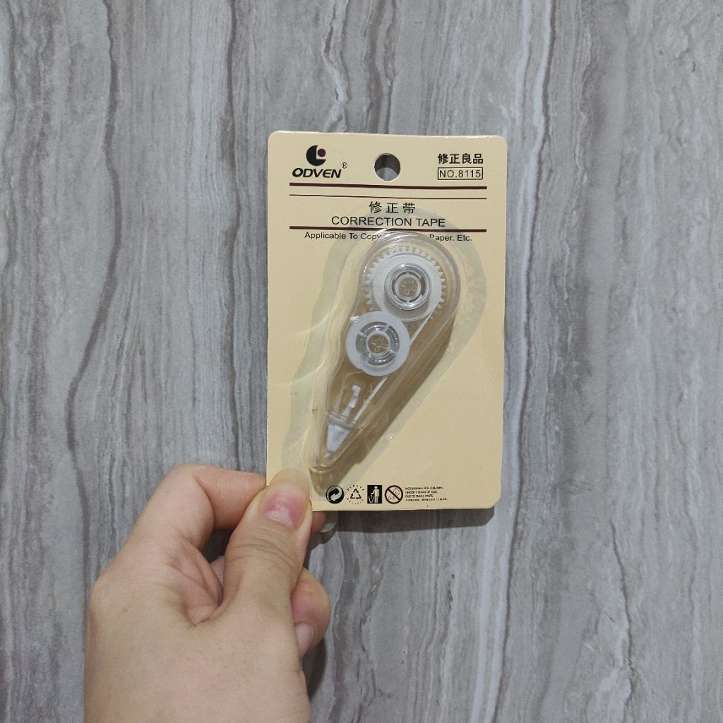 

3M CORRECTION TAPE AESTHETIC / TIP X TRANSPARAN / TIPEX BENING