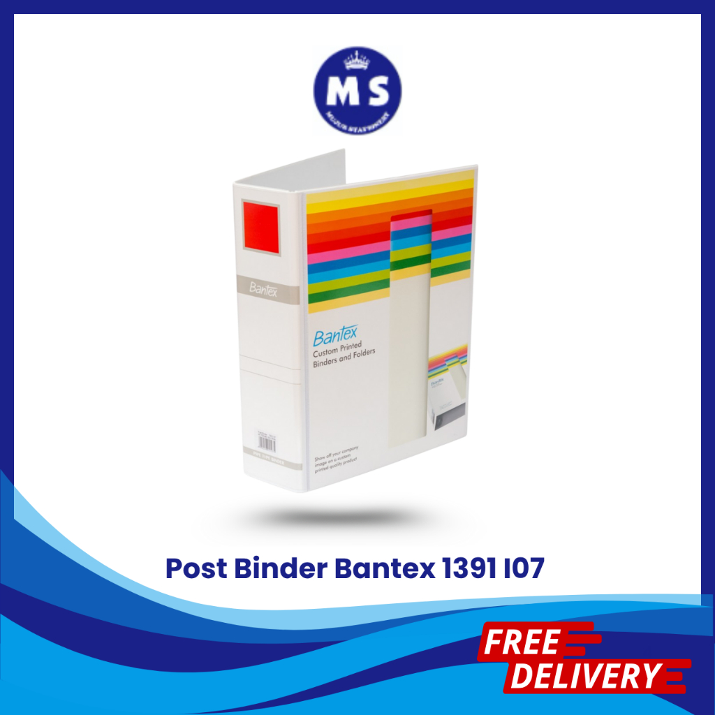 

INSERT POST BINDER A4 8CM BANTEX 1391i07