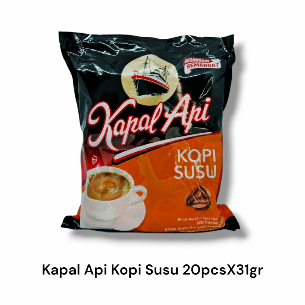 

Kapal Api Kopi susu Bag 20X31Gr