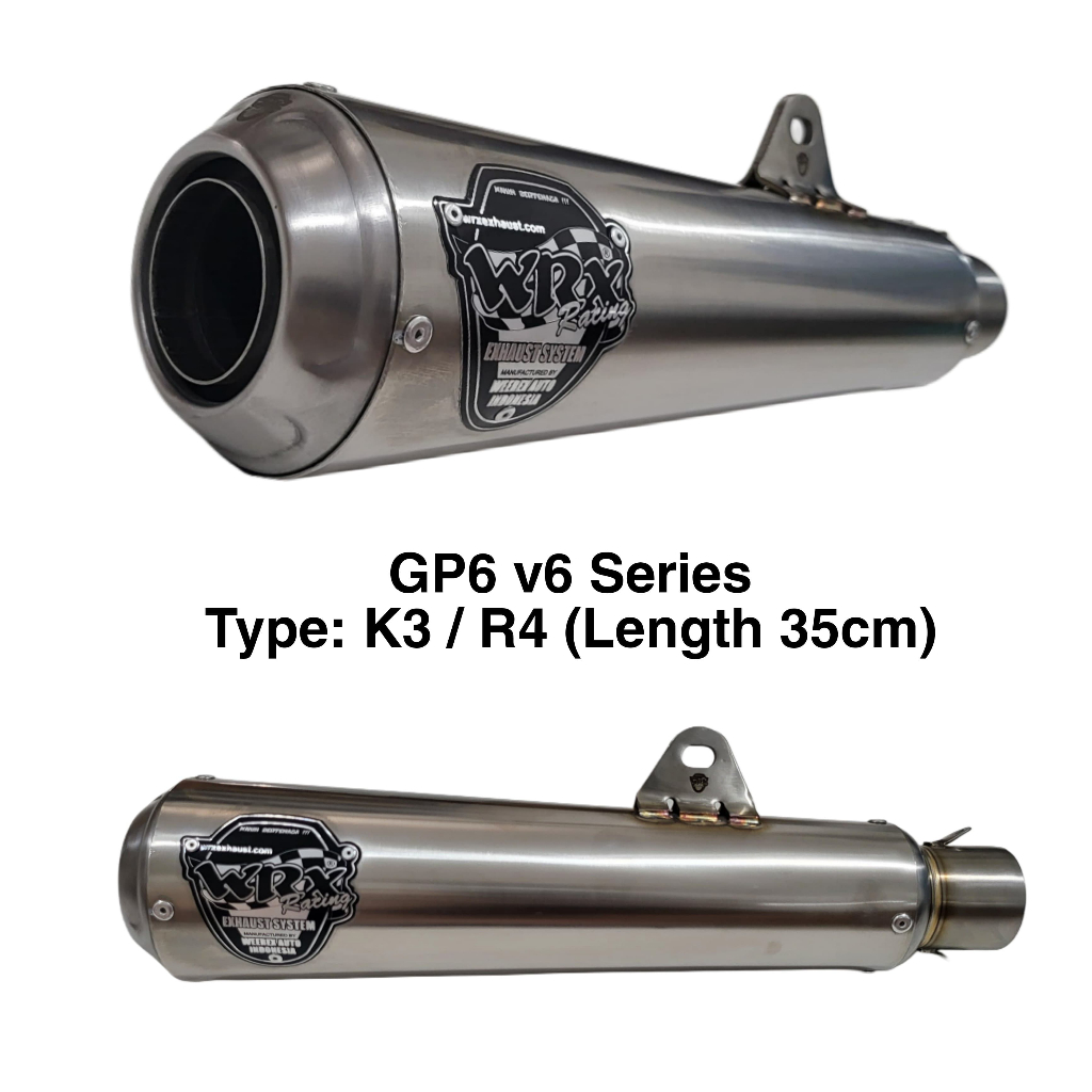 Knalpot WRX GP6 v6 K3 SS