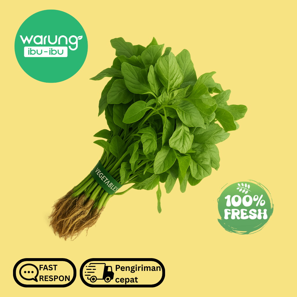 

Bayam Hijau Bersih Segar (Spinach)