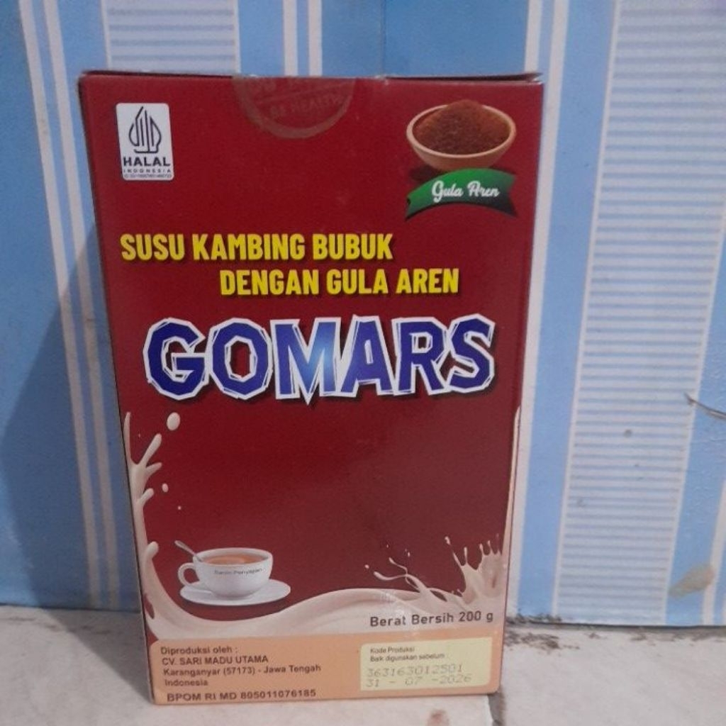 

SUSU KAMBING GOMARS
