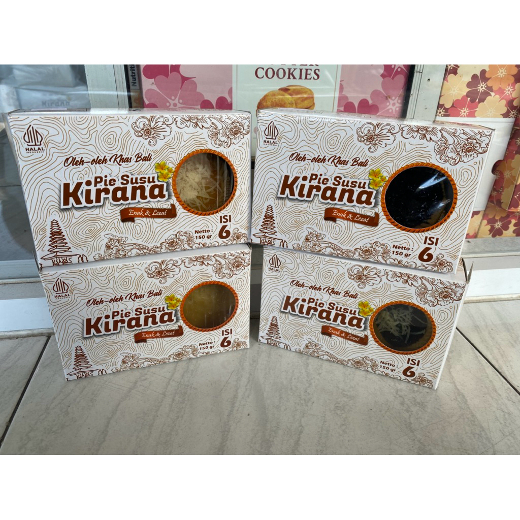 

PIE SUSU KIRANA RASA COKLAT KEJU PREMIUM ISI 50pcs