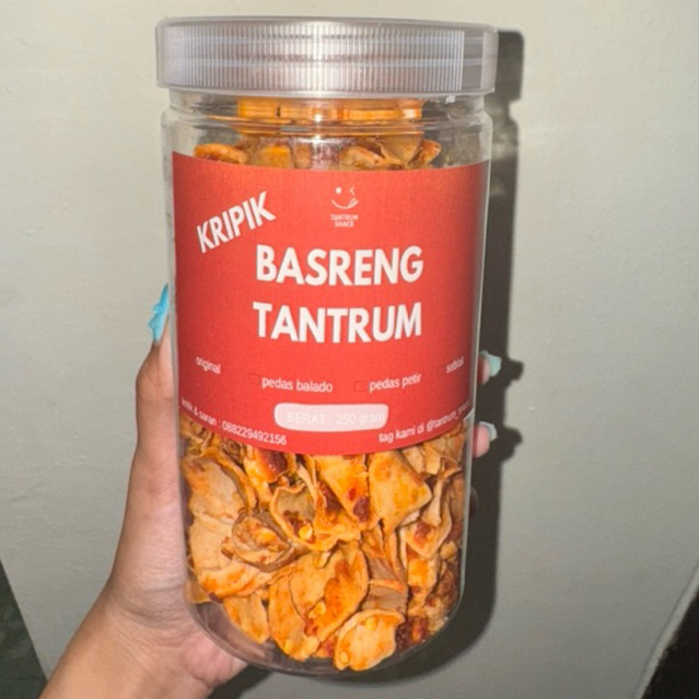 

KRIPIK BASRENG 1/4 KG TANTRUM SNACK