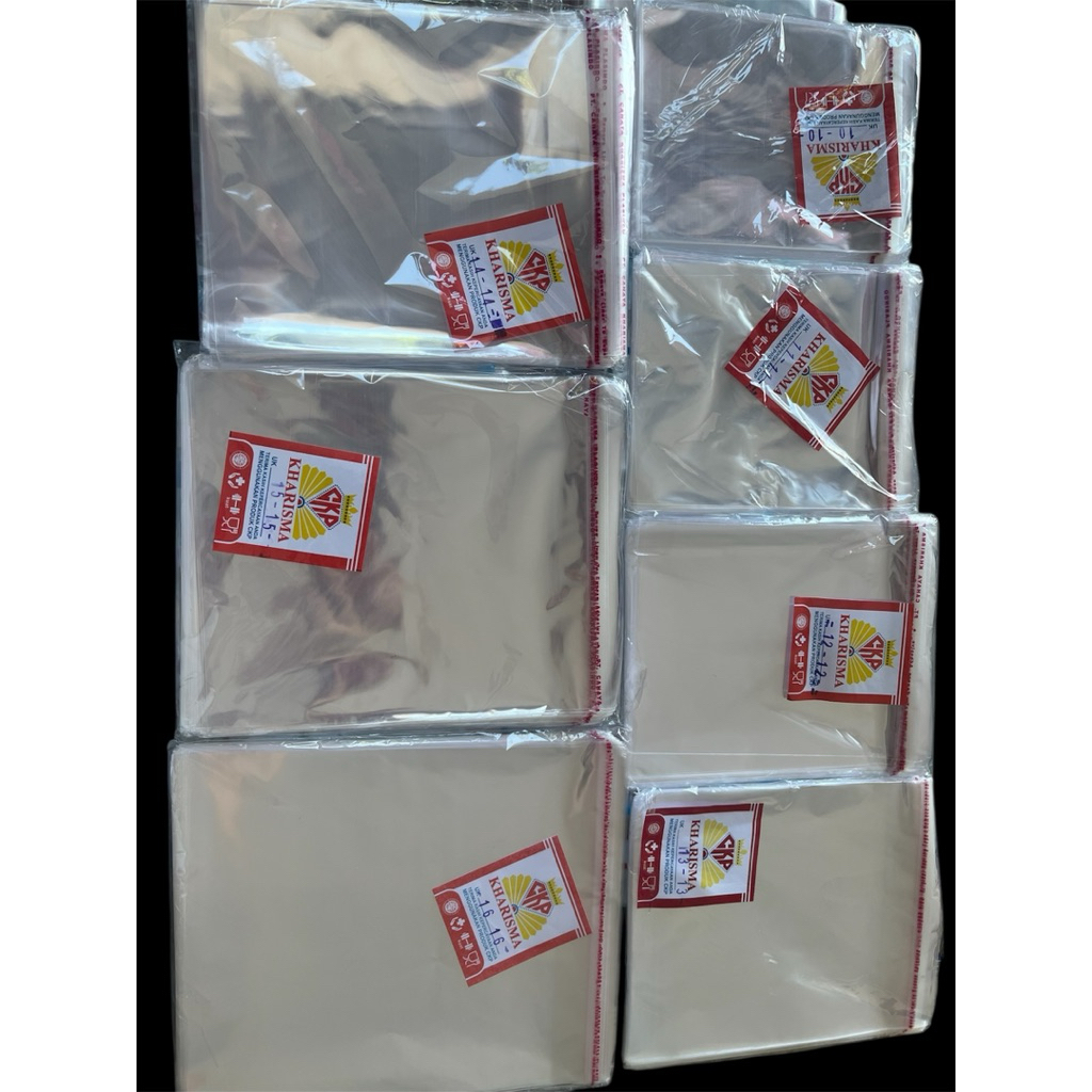 

Plastik OPP lem seal undangan souvenir isi 100lbr