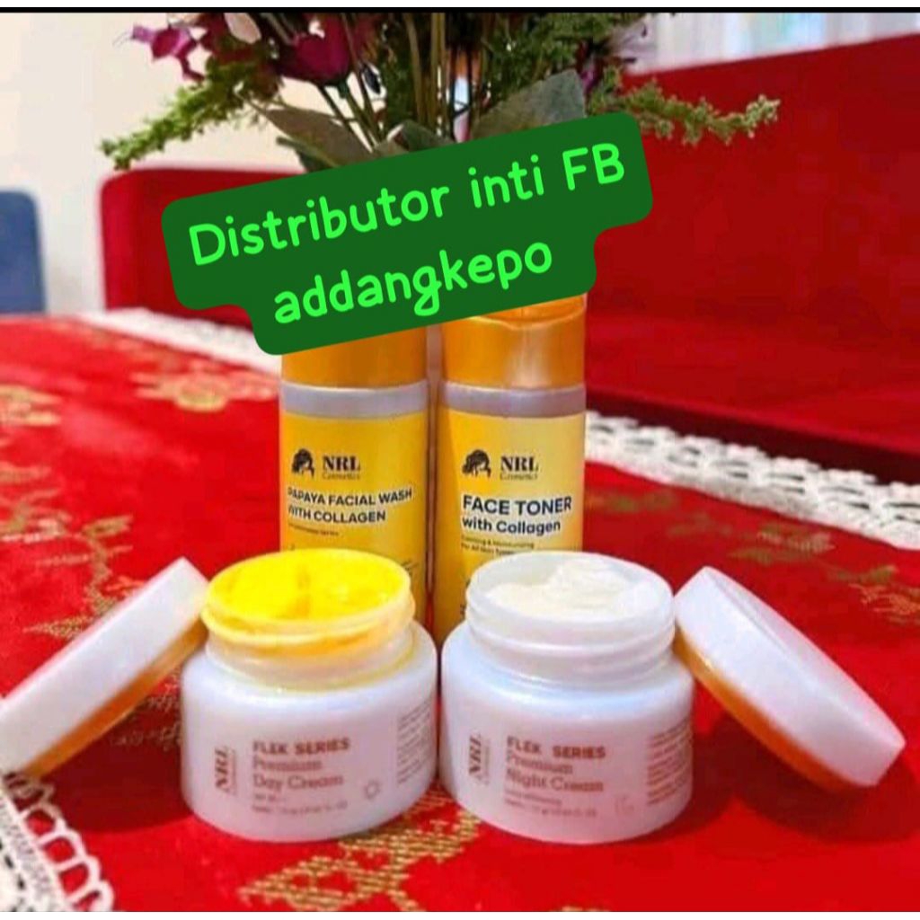 Cream Eceran NRL EKONOMIS (SABUN,TONER,CREAM SIANG,CREAM MALAM)DI JAMIN ORI