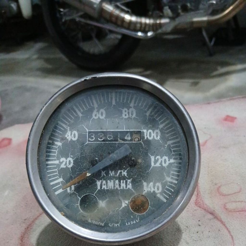 spidometer yamaha l2s l2super rs rs100 original copotan