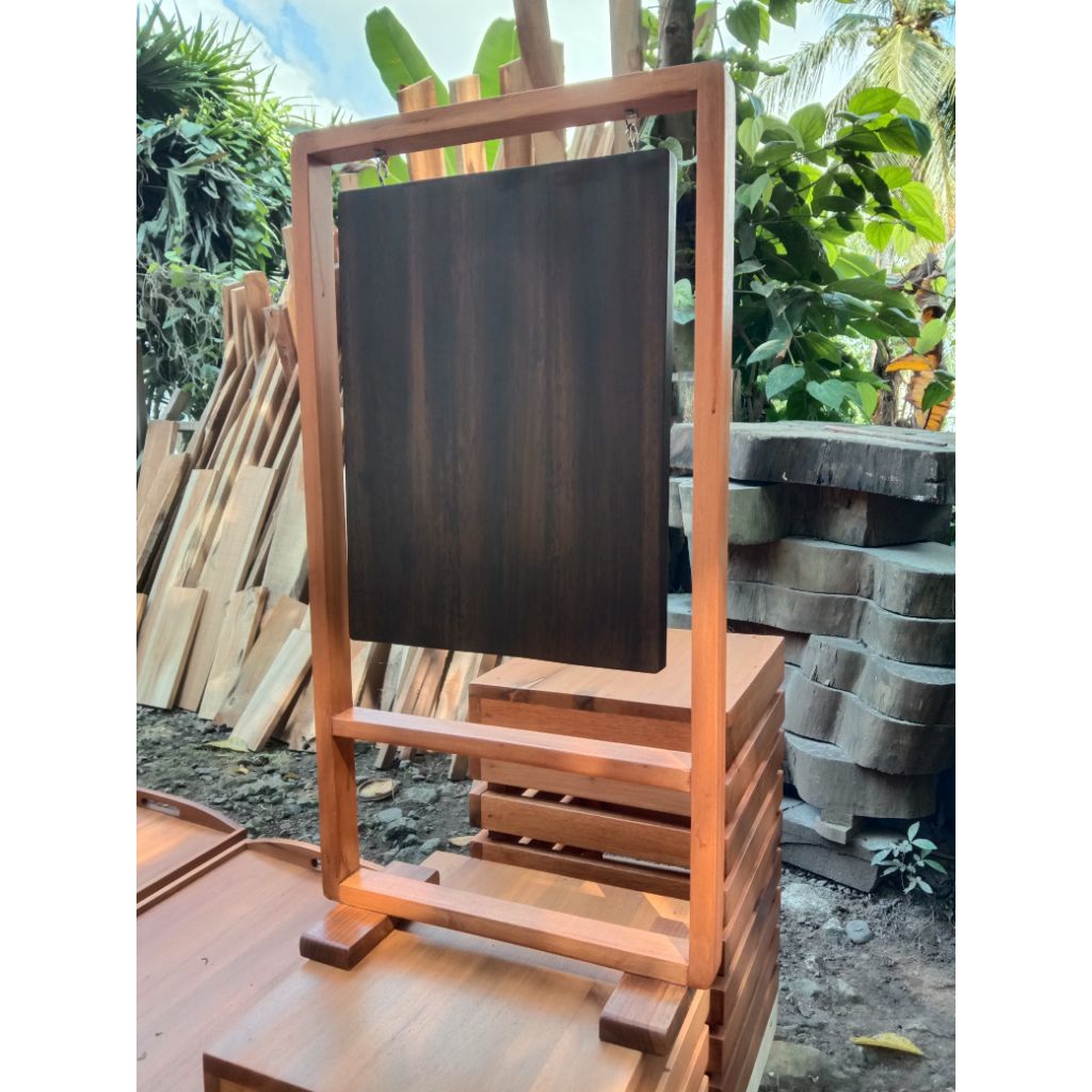

PAPAN MENU UKURAN A4 / COSTOM BLACKBOARD STANDING / CUSTOM STAND MENU PERIMUAM