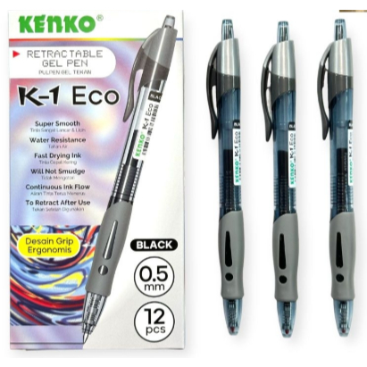

KENKO - Pulpen Bolpen Pen Gel K-1 ECO 0.5mm
