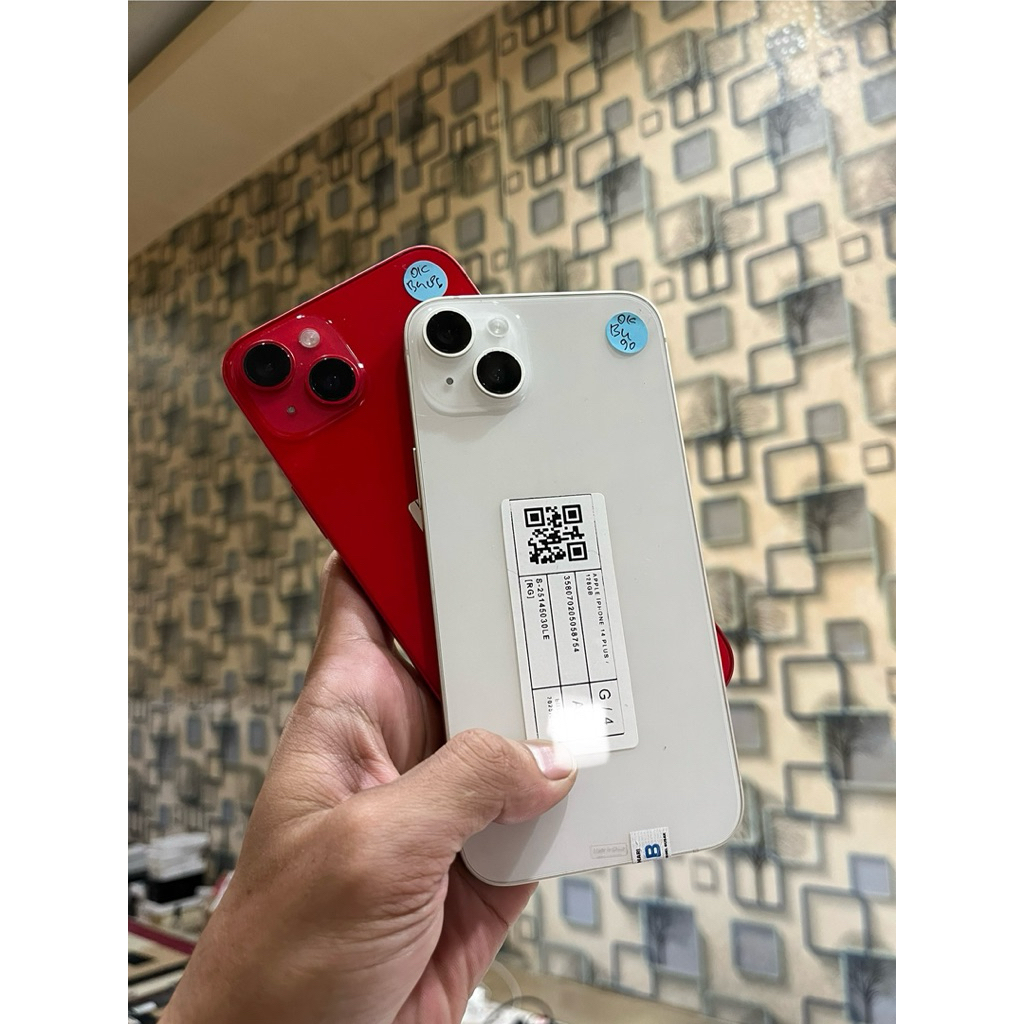 Iphone 14 plus 128gb Second Resmi Mulus