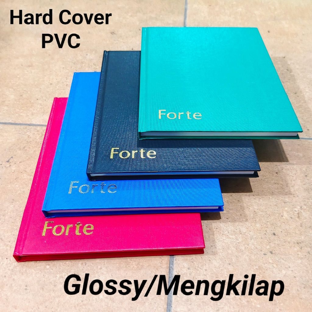 

1 Pcs Buku Tulis Kwarto 100 Lembar Forte ( PVC GLOSSY )