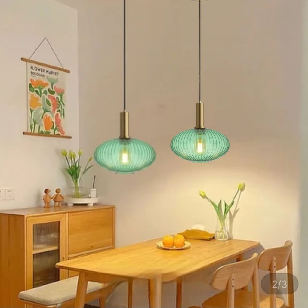 Lampu Gantung Plafon Pendant Menarik Unik Mewah Dekorasi Lampu Ruang Makan Kamar Tidur Hotel Resto