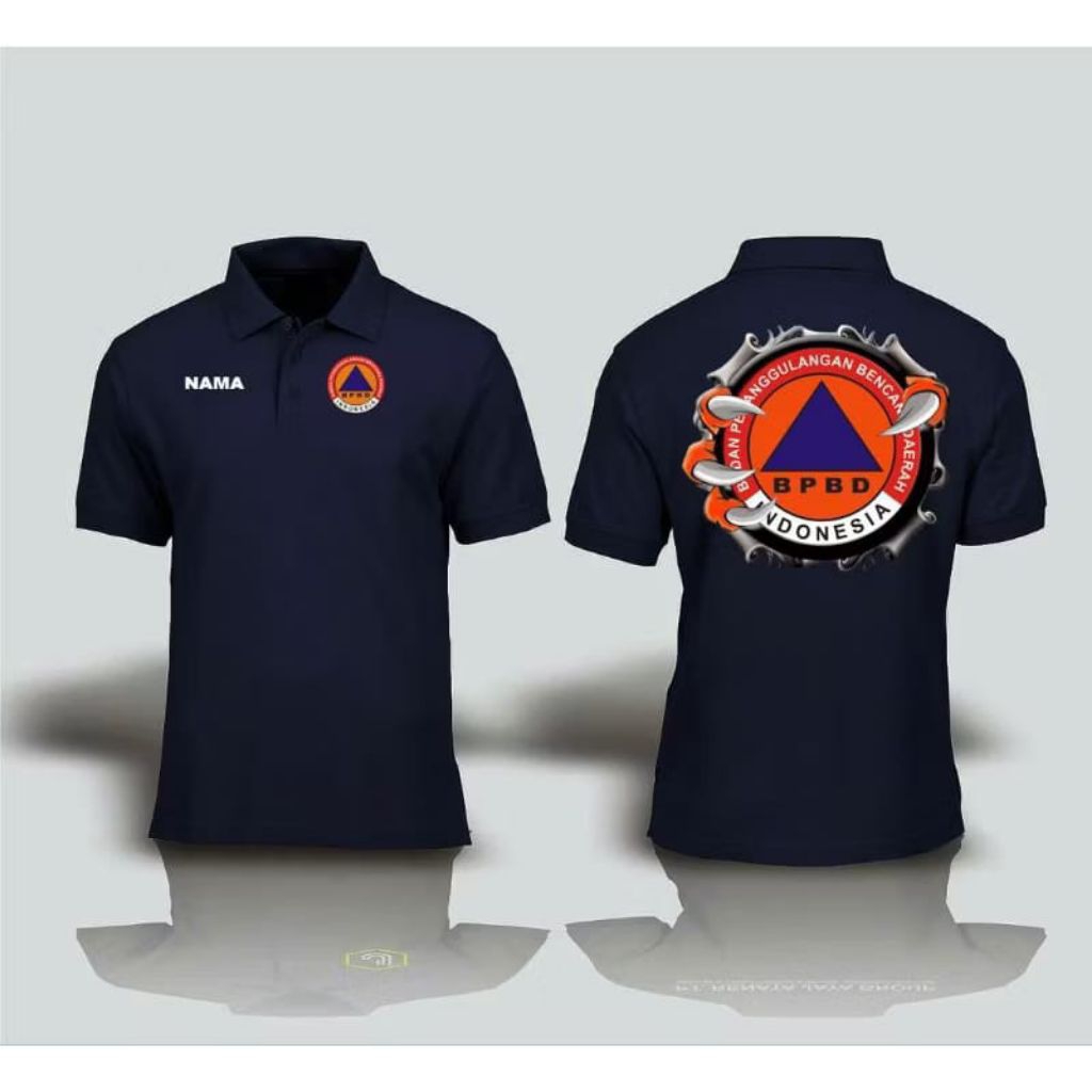 KAOS WANGKI BPBD / KAOS KERAH BPBD / KAOS POLO BPBD