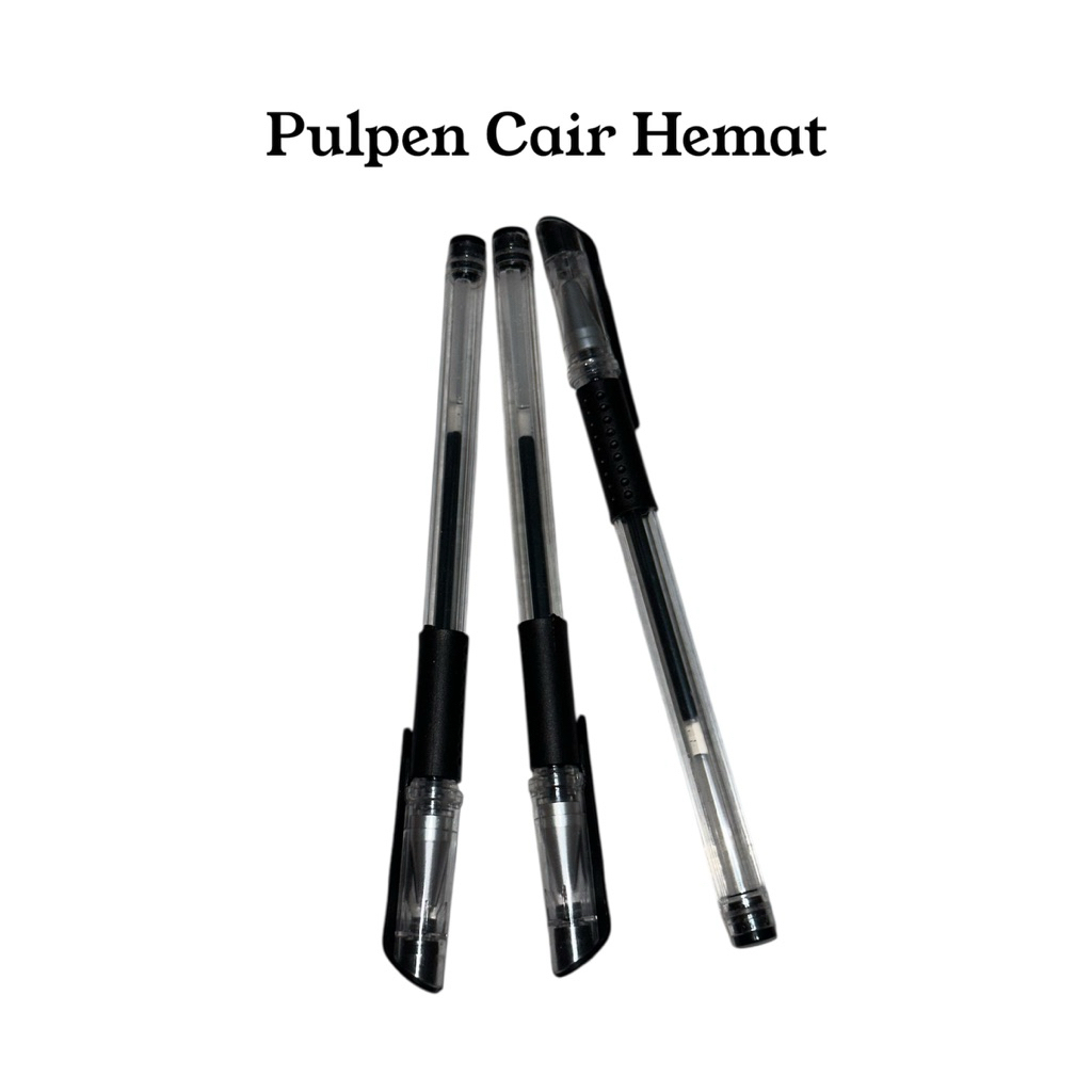 

Pulpen Tinta Cair (No Macet)