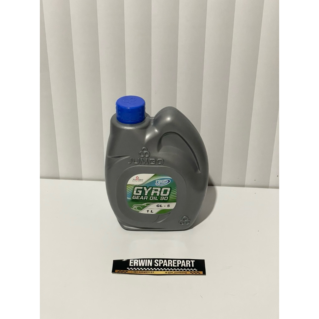 Oli Transmisi perseneling mobil SAE 90 GL 5 Jumbo gyro 1 liter