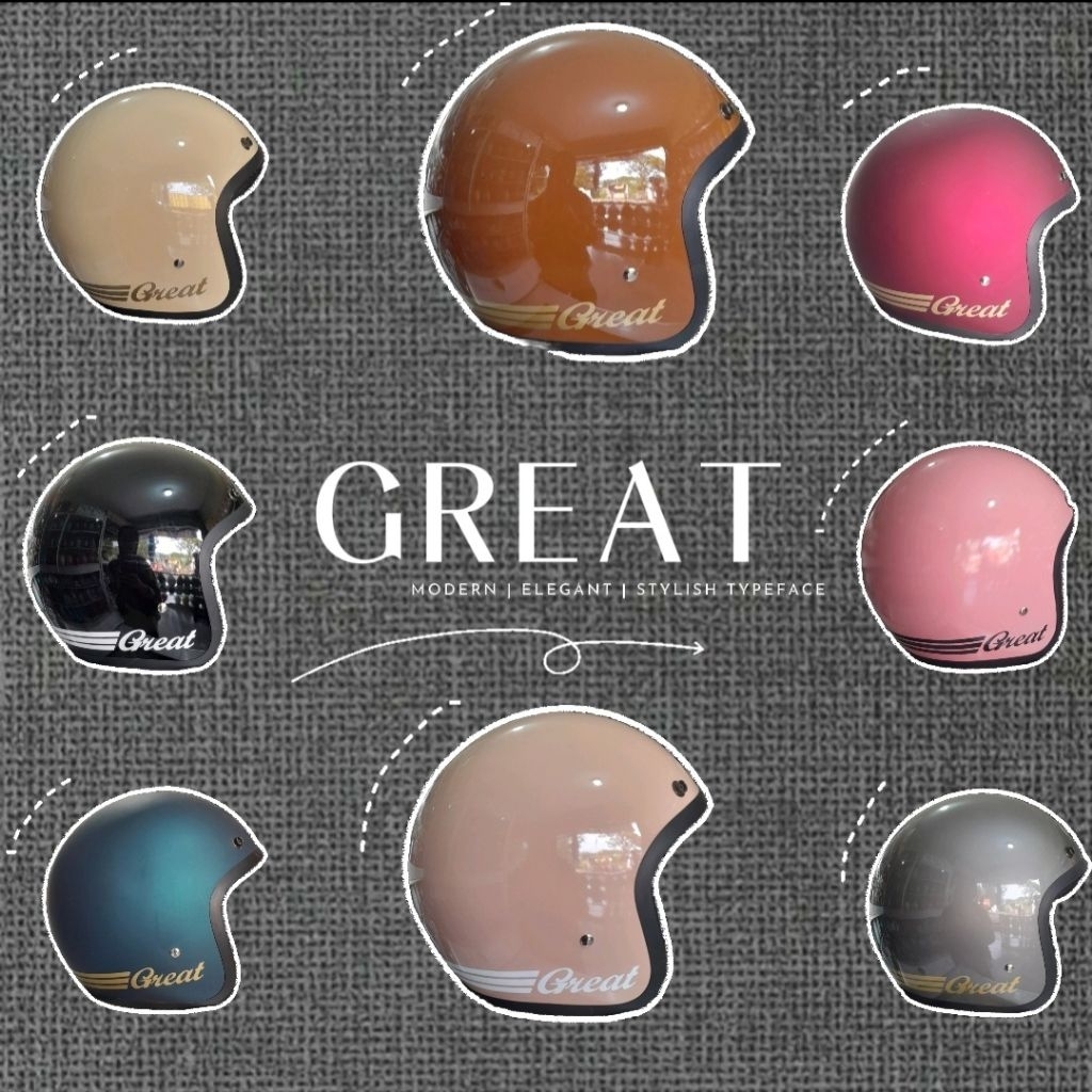 HELM BOGO GREAT SNI | HLM WANITA & PRIA DEWASA