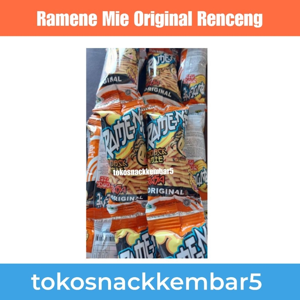 

Ramene Mie Snack Renceng isi 10pc