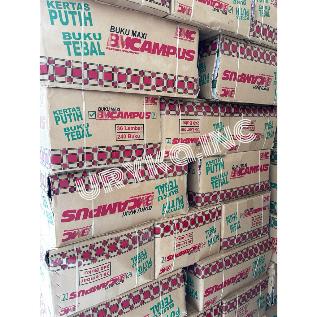 

(1DUS=24PAK) Buku Tulis BMCAMPUS 36 Lembar / BUKU TULIS UKURAN BESAR