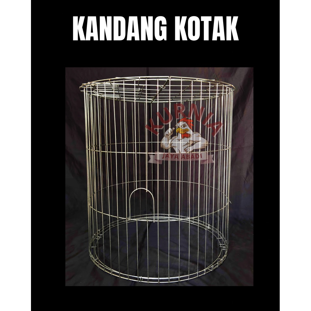 KURUNGAN JEMUR AYAM JAGO - BULAT BAHAN GALVANIS