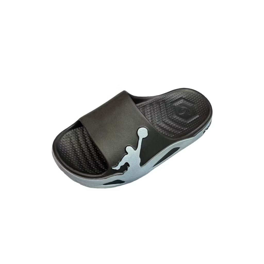 SENDAL ANAK COWO SENDAL SLIP ON DENGAN MOTIF AIR JORDAN