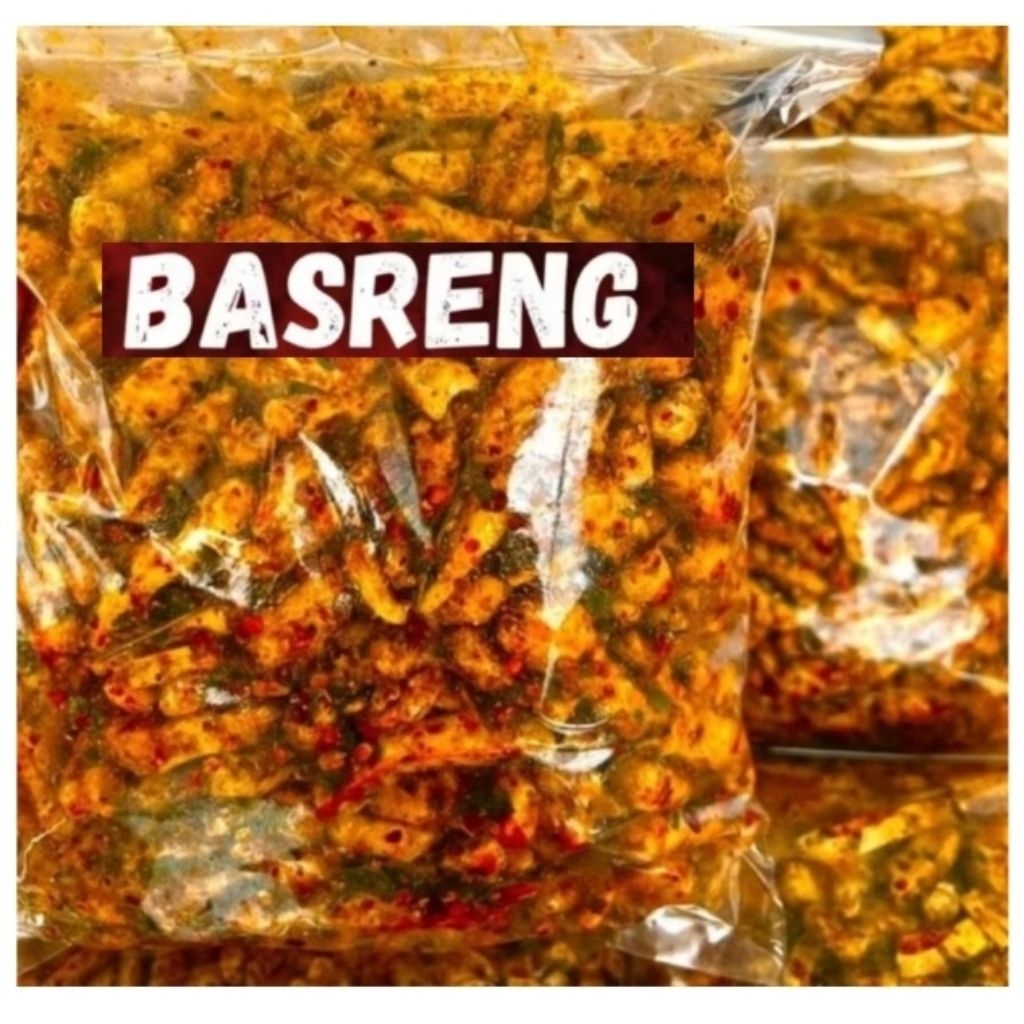 

Basreng Pedas Daun Jeruk 250gr_ KEMASAN HIGIENIS Homemade