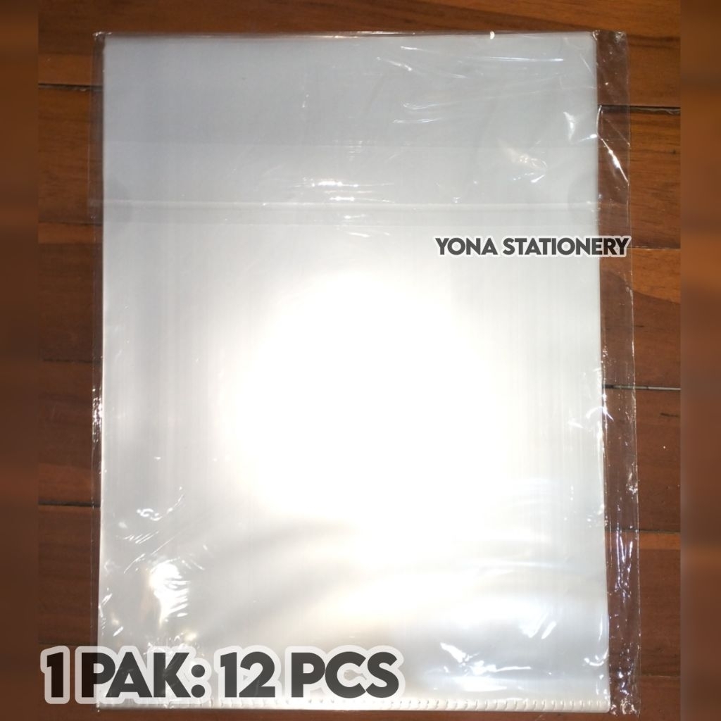 

Map L Bening A4 Felix | 1 Pak: 12 Pcs | Ukuran: A4 (21 x 29,7 cm) | Map Plastik