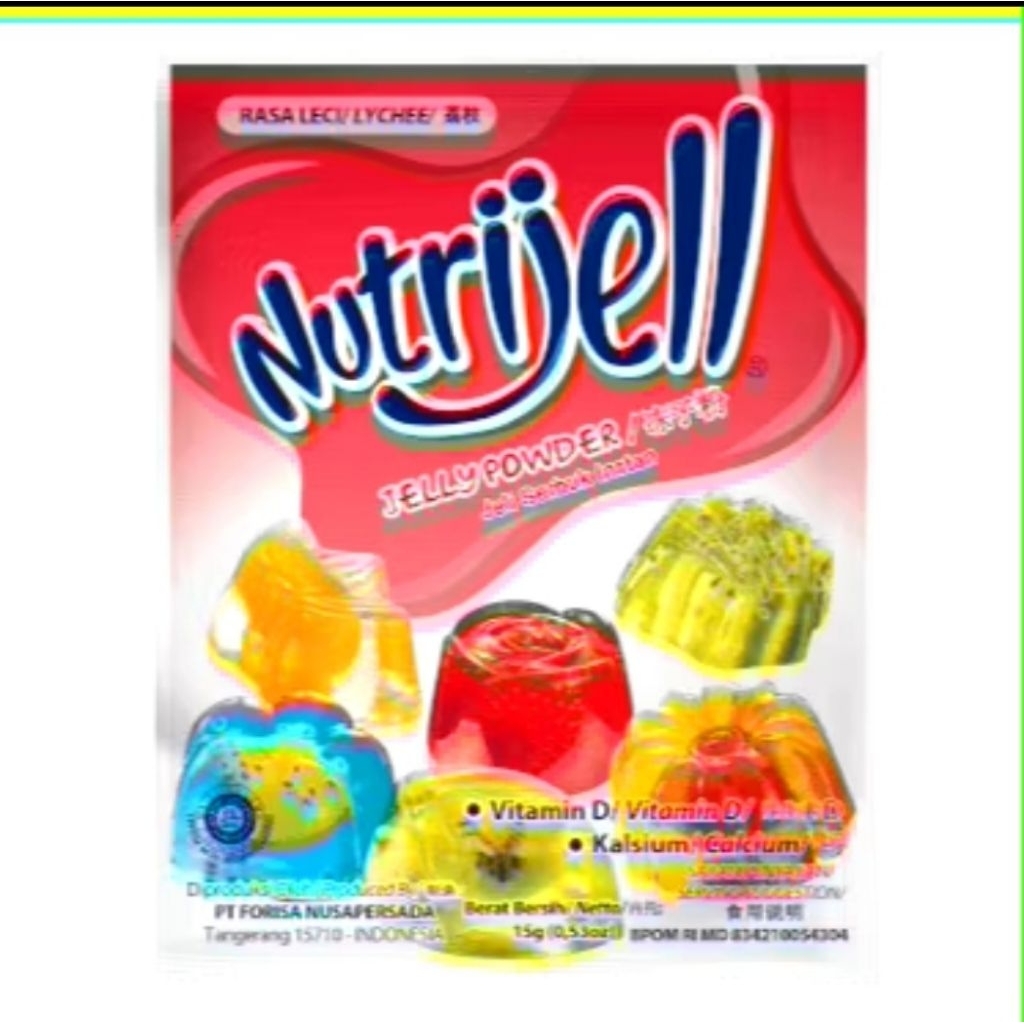 

Nutrijell Jelly Agar Agar instan All Varian Rasa 10gr
