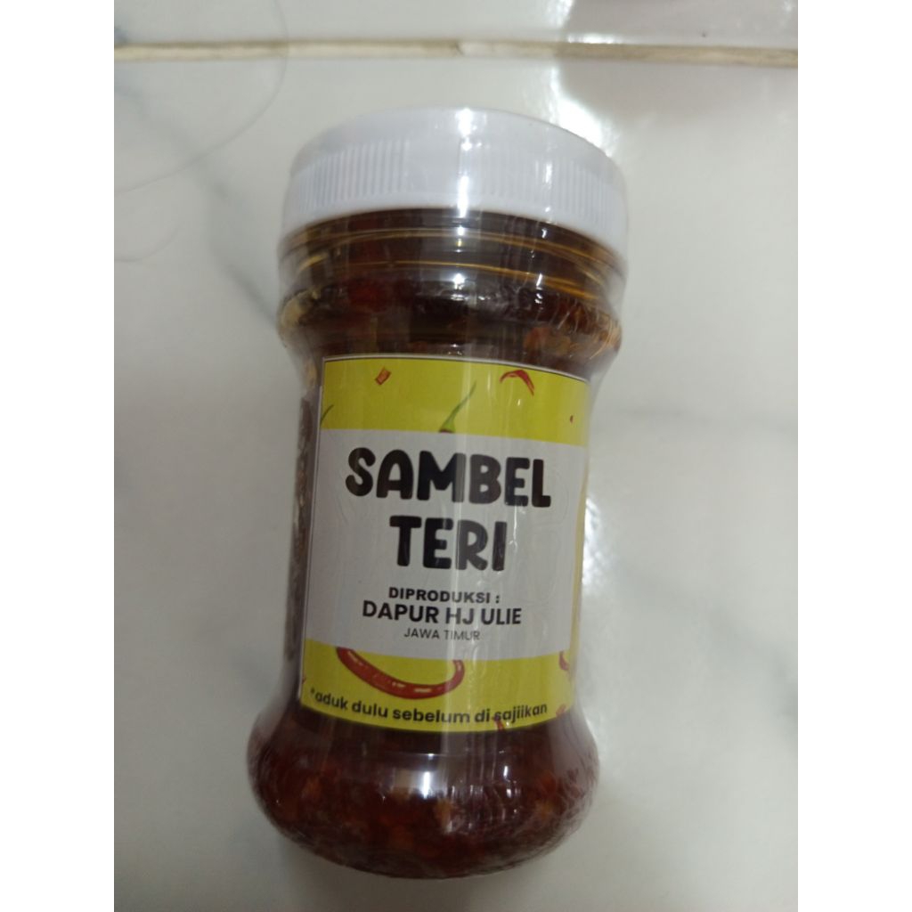

sambel teri homemade
