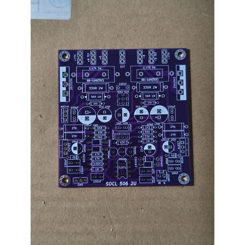 pcb ocl 506 2u bias servo dobel layer