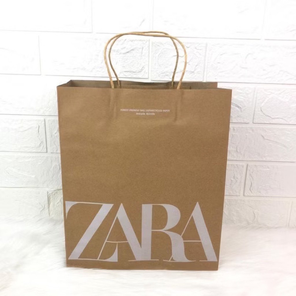 

paper bag zara ori