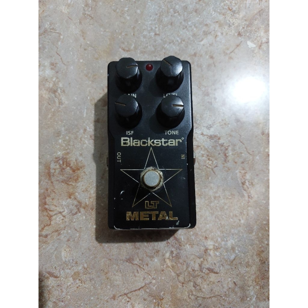 efek efect gitar blackstar LT metal seken bekas normal