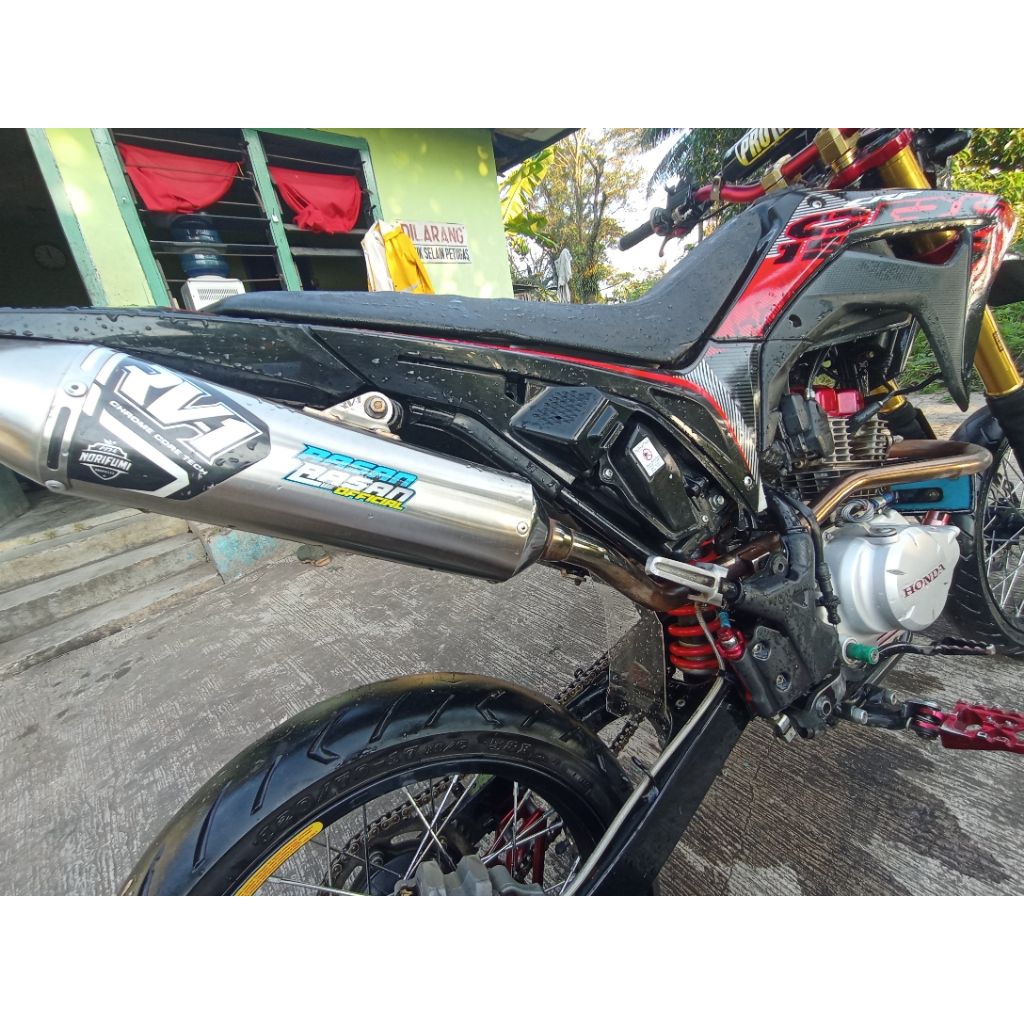 Kenalpot NORIFUMI RV1 N4 BEKAS CRF150 ORIGINAL