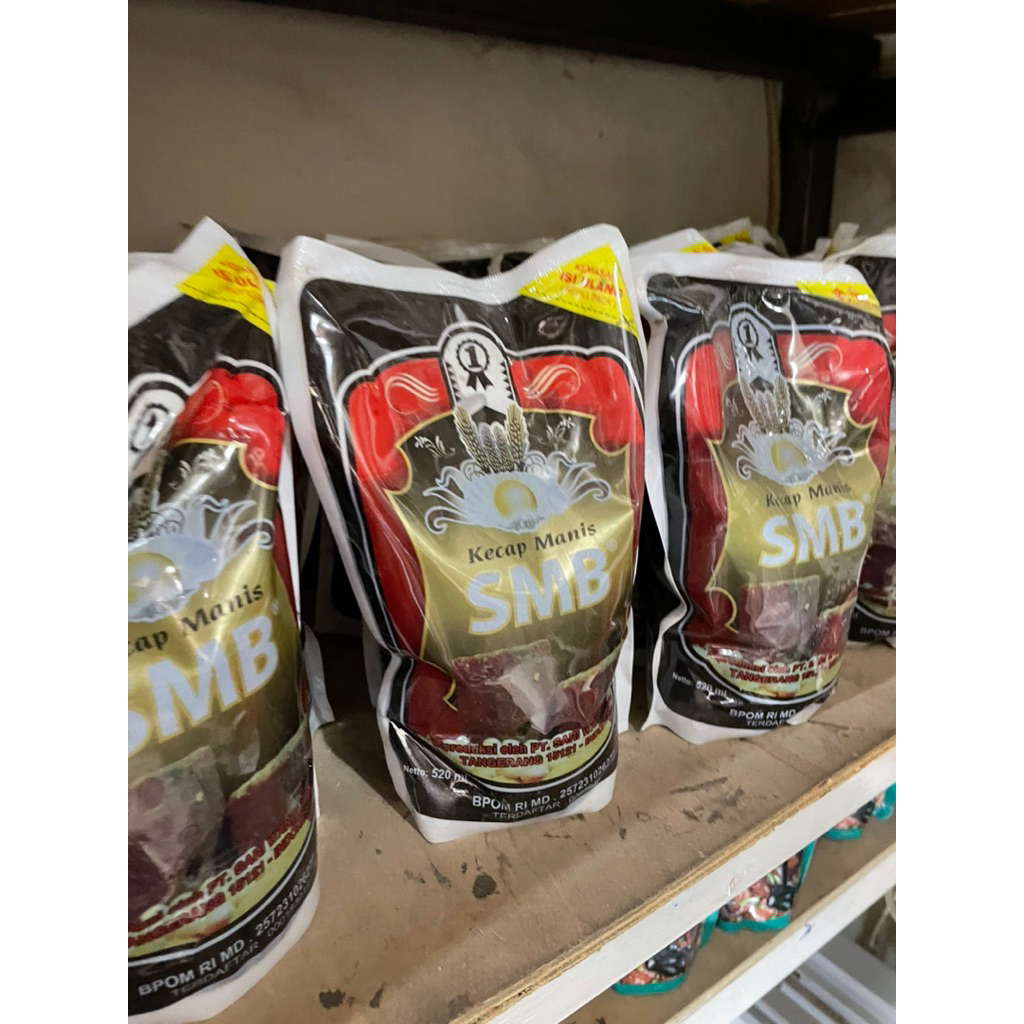 

Kecap Manis Cap SMB 520ml