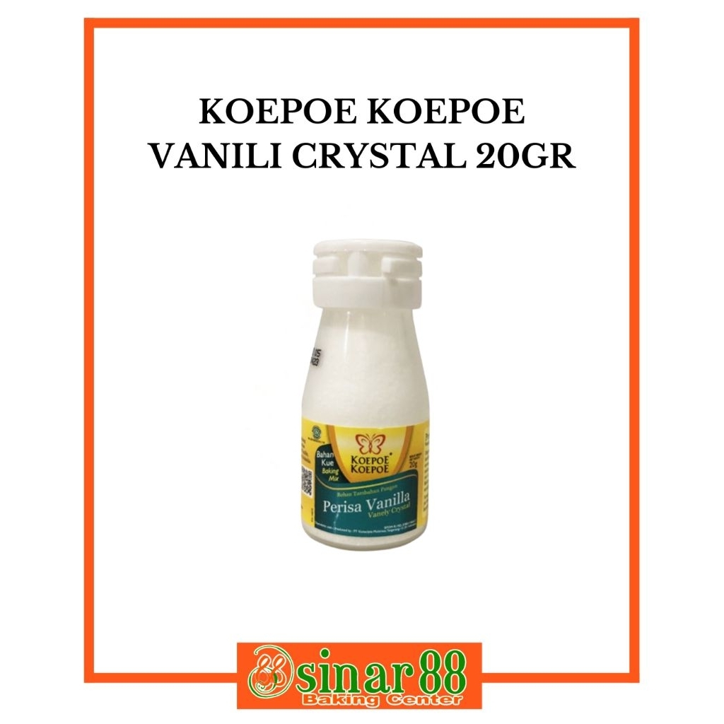 

Koepoe Vanili Crystal Bubuk 20gram